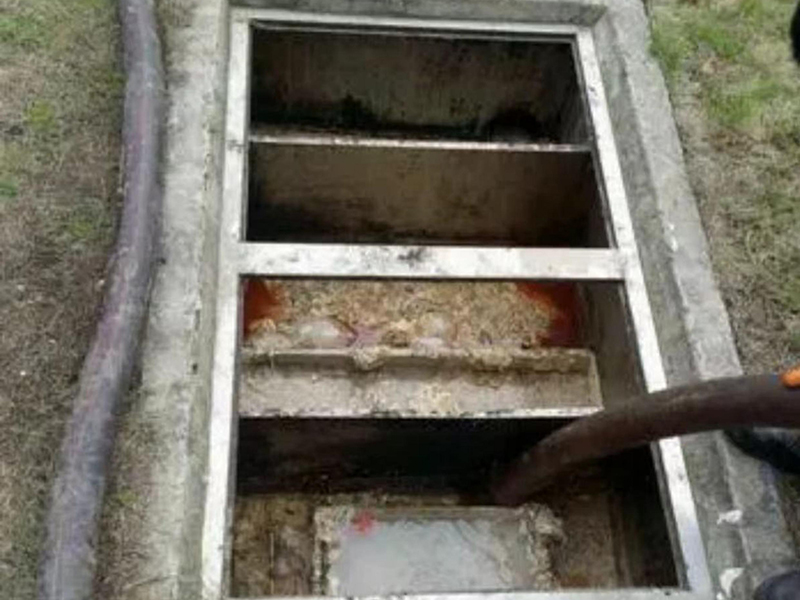 茅箭隔油池清理