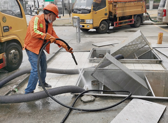 茅箭隔油池清理